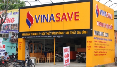 Hàng thanh lý đồ cũ giá rẻ Vinasave thu hút người tiêu dùng Việt